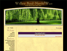 Tablet Screenshot of mywillowbend.com